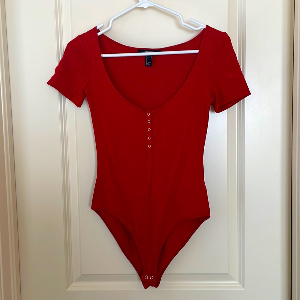 Rusty orange bodysuit